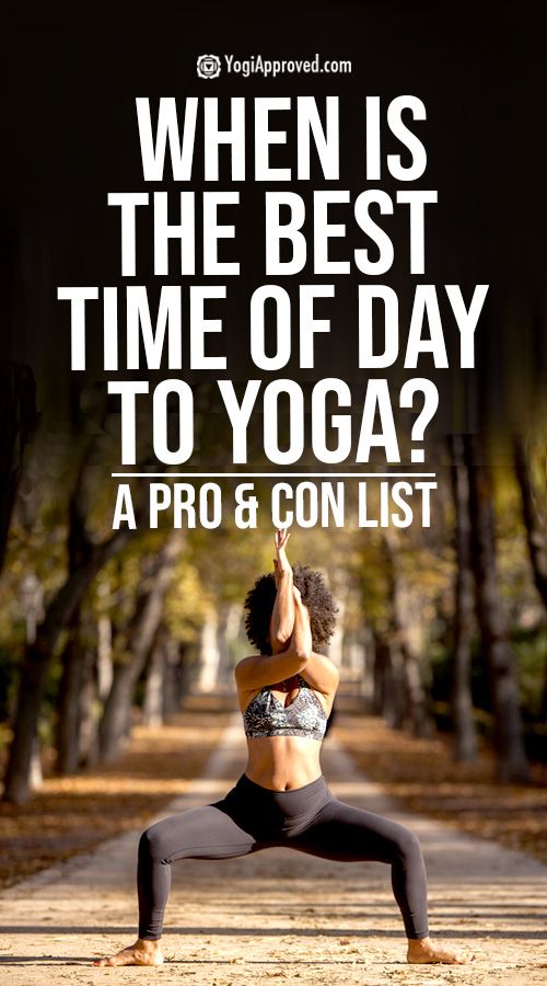 How many times a day to do yoga